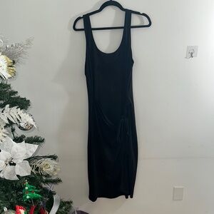 forever 21 black cocktail dress with tiable front 🌸🕯🌟